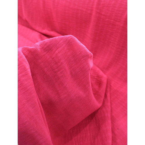 Tecido Crepe Duna Trabalhado Rosa Pink