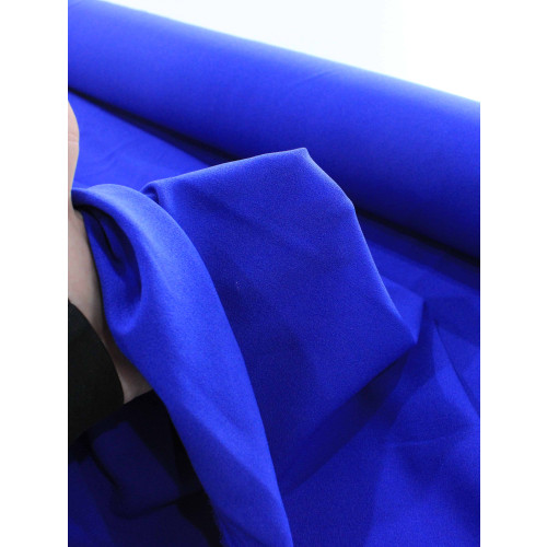 Tecido Crepe Georgette Azul Royal