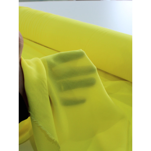Tecido Cambraia de Viscose Amarelo