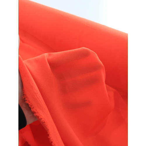 Tecido Crepe Georgette Vermelho Claro