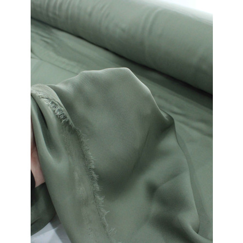 Tecido Crepe Silk Verde Musgo