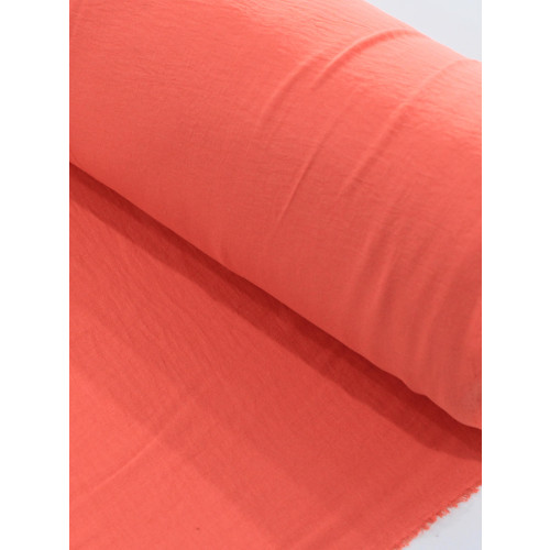 Tecido Crepe Duna Coral