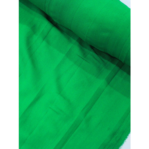 Tecido Crepe Chiffon Verde Bandeira
