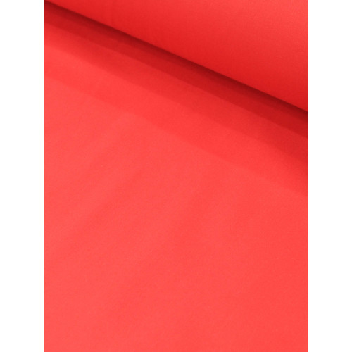 Tecido Tricoline Vermelho Sangria