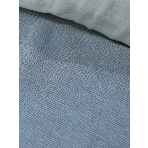 Tecido Crepe Micro Plissado Offwhite