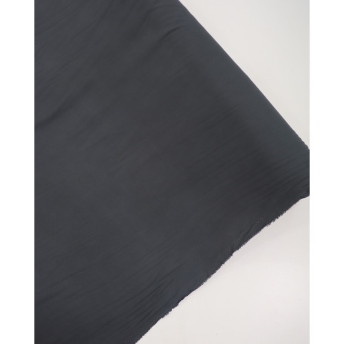 Tecido Viscose Sarjada Cinza Grafite
