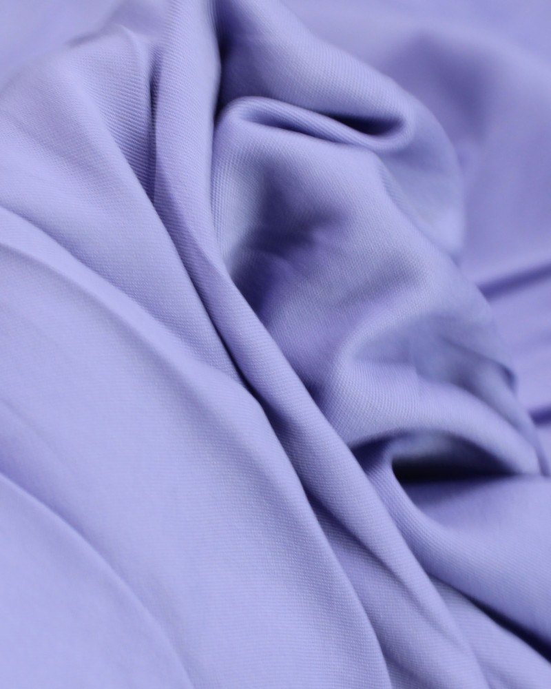 Tecido Viscose Sarjada Lavanda Claro