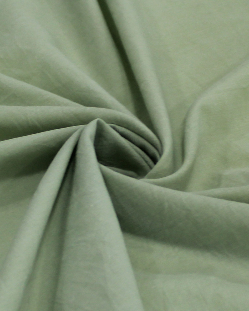 Tecido Tricoline Mista Verde Menta