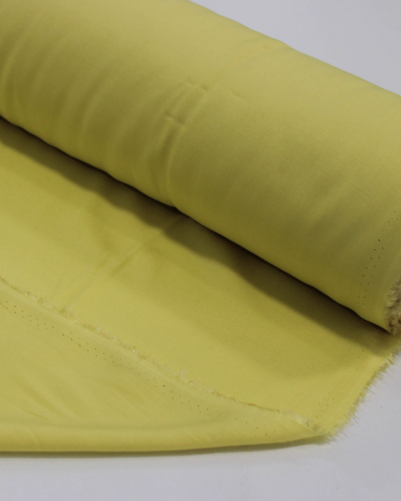Tecido Viscose Amarelo Manteiga