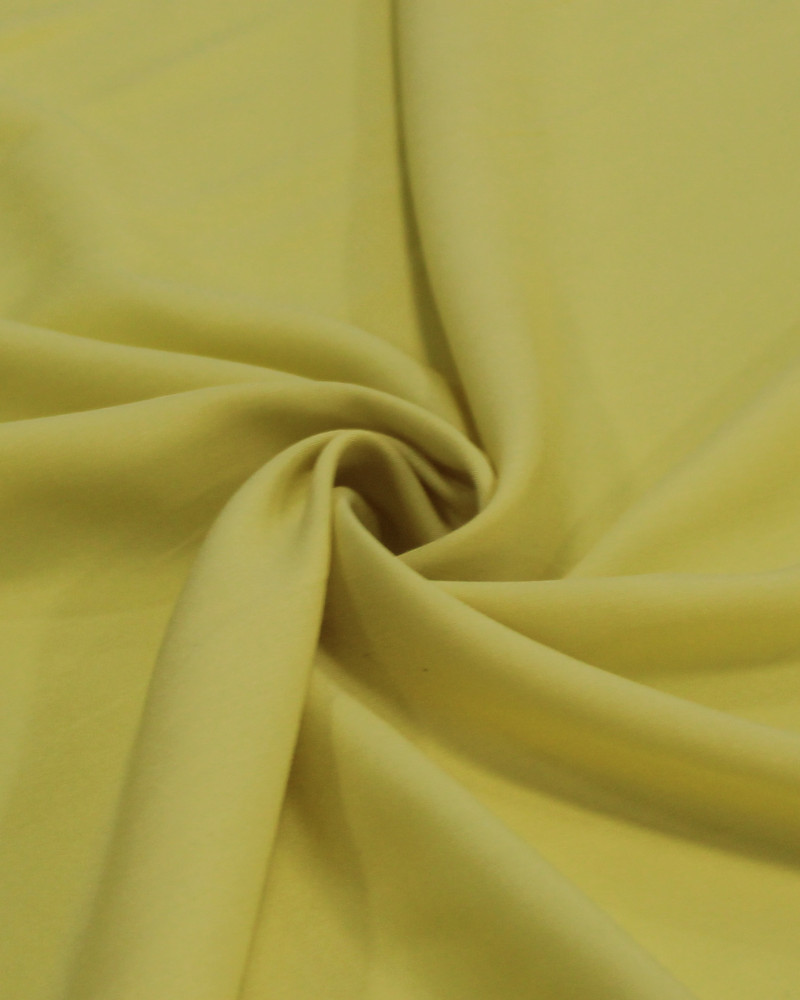 Tecido Viscose Amarelo Manteiga