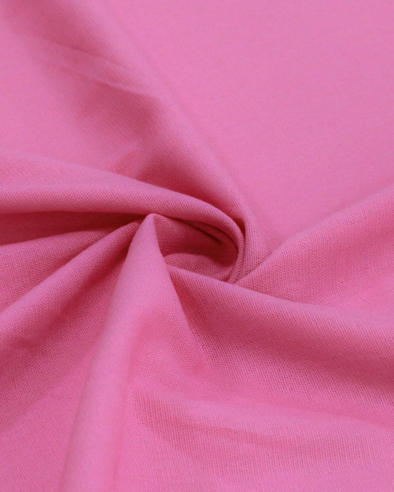 Tecido Linho Misto Rústico com Elastano Rosa Chiclete