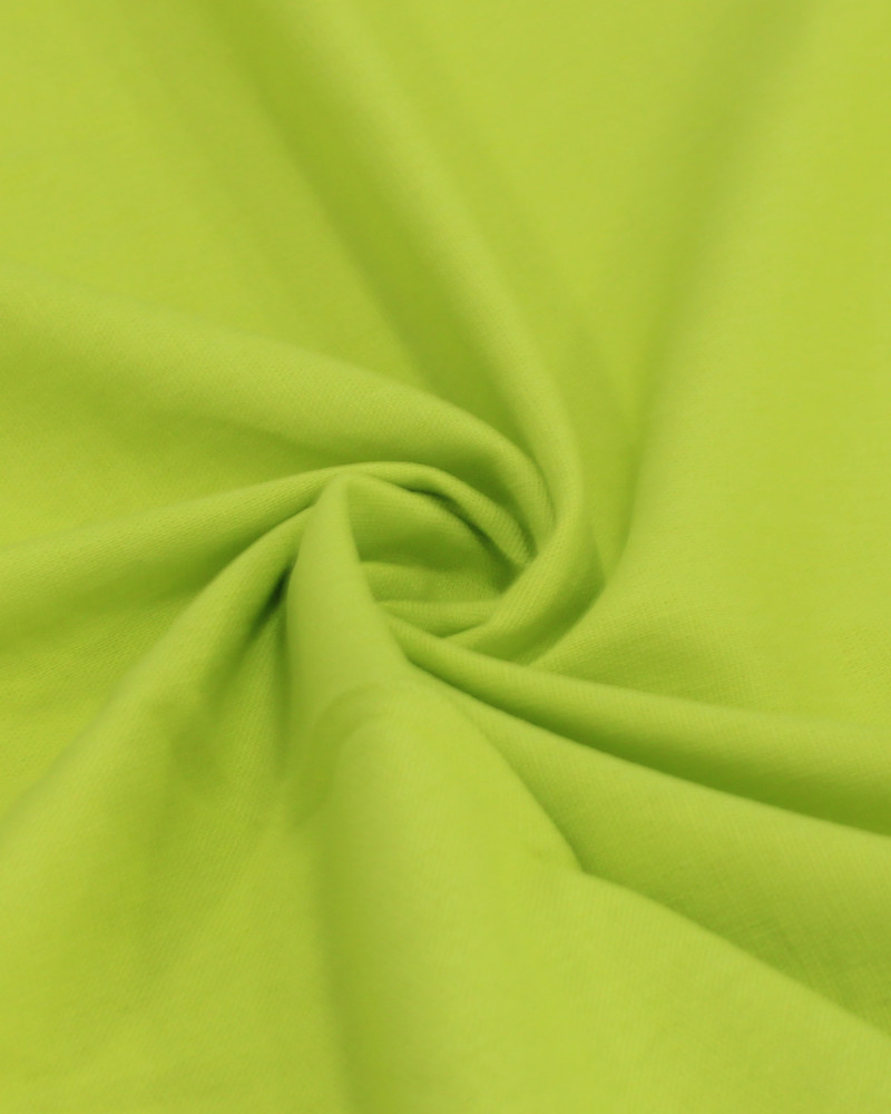Tecido Linho Misto Rústico com Elastano Amarelo Neon