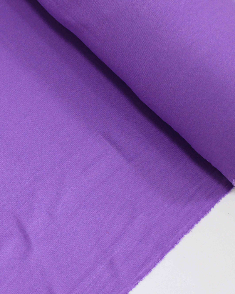 Tecido Viscose Sarjada Lilás Claro