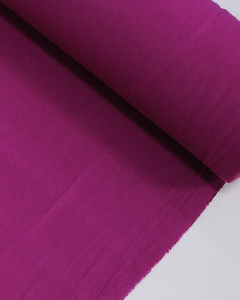 Tecido Viscose Sarjada Roxo Glamour