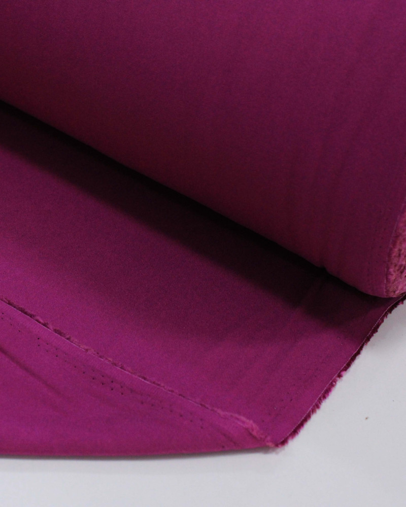 Tecido Viscose Sarjada Roxo Glamour