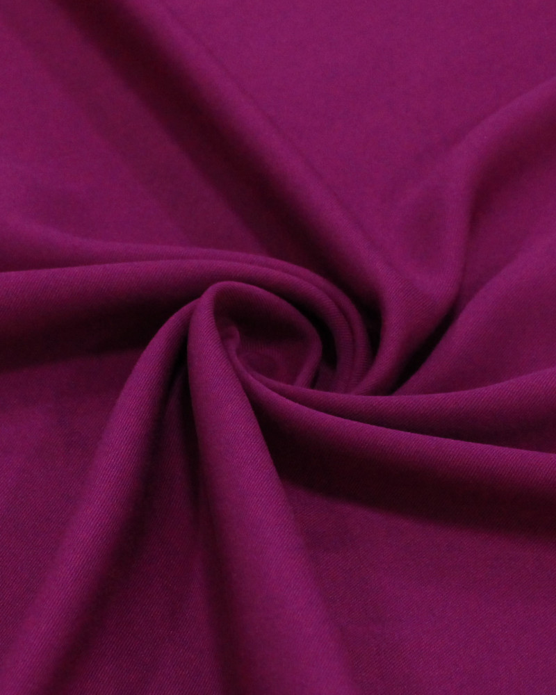 Tecido Viscose Sarjada Roxo Glamour