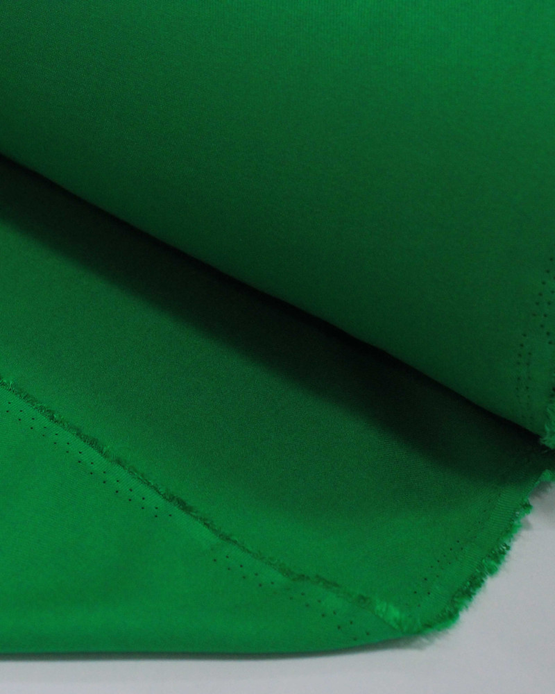 Tecido Viscose Sarjada Verde Folha