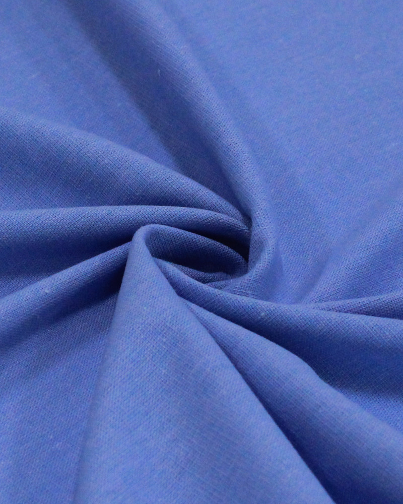 Tecido Linho Misto Rústico com Elastano Azul Céu