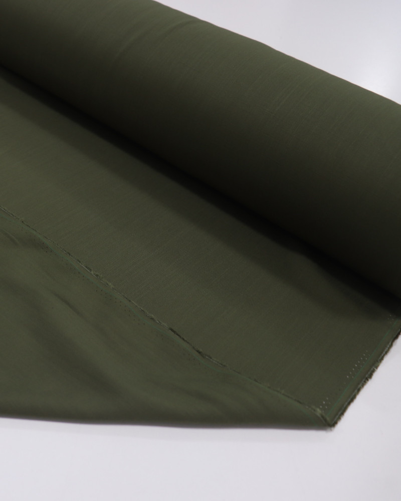 Tecido Viscose Texturizada Verde Militar - 10 METROS