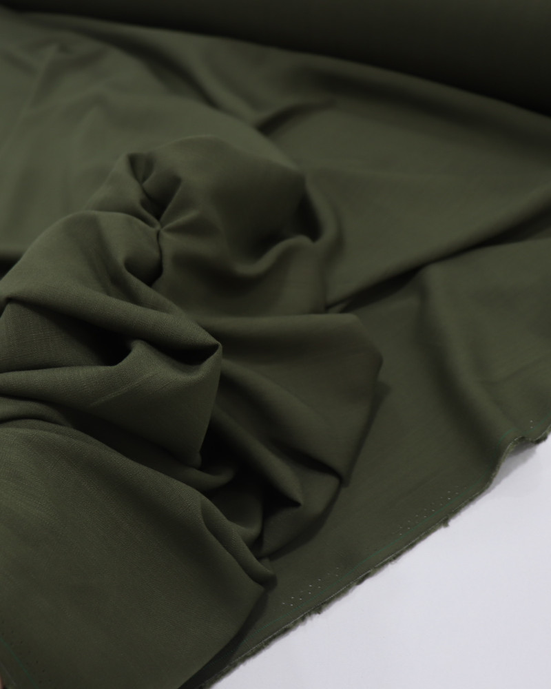 Tecido Viscose Texturizada Verde Militar