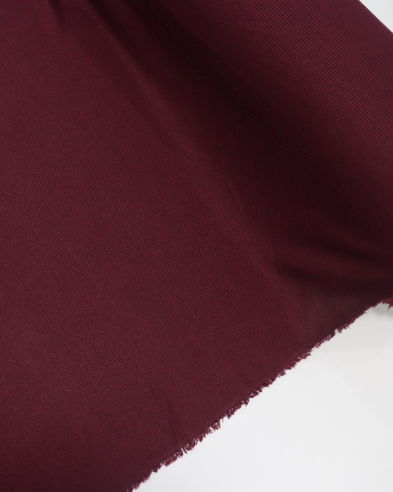 Tecido Malha Tricot Canelada Marsala Mescla