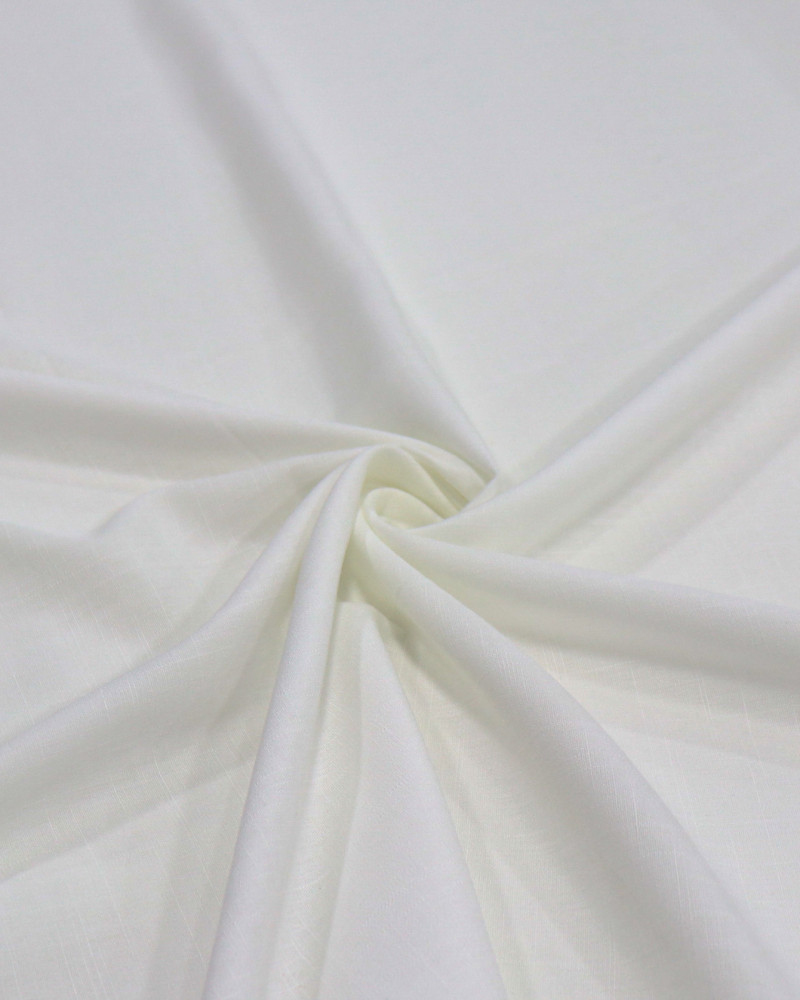 Tecido Viscose Texturizada Offwhite