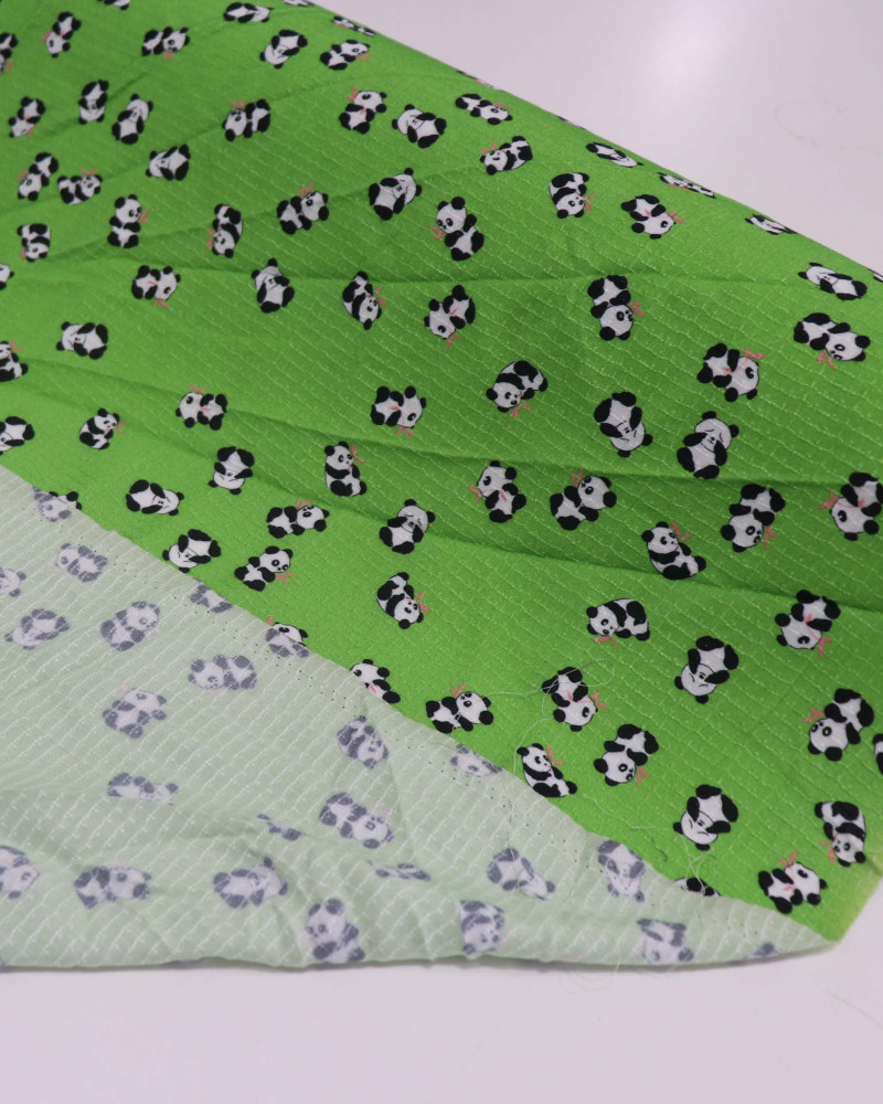 Tecido Viscose Maquinetada Micro Pandas