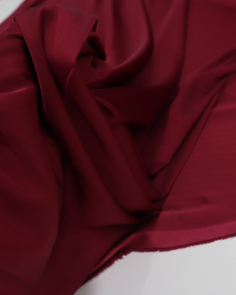 Tecido Crepe Silk Marsala