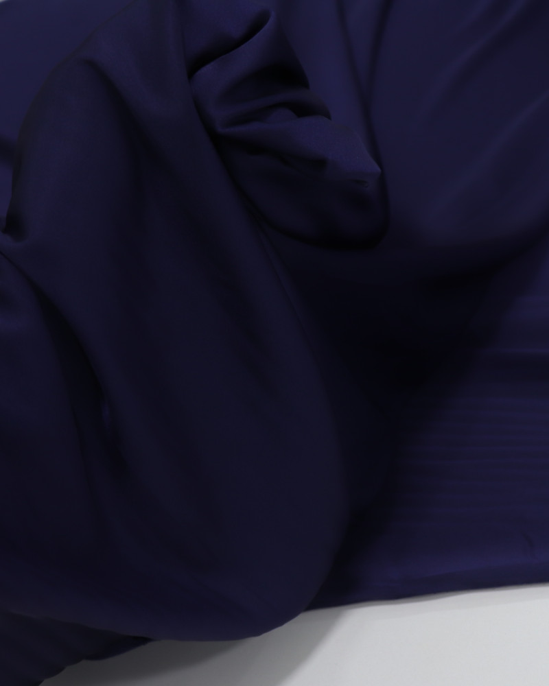 Tecido Crepe Silk Azul Marinho Noite