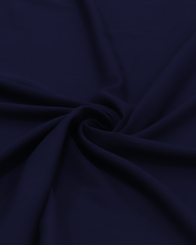 Tecido Viscose Texturizada Azul Marinho Noite (0.7m)