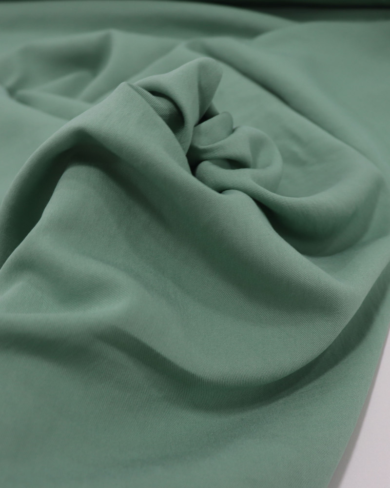 Tecido Alfaiataria de Viscose Verde Jade