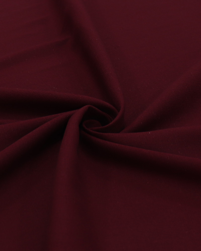 Tecido Linho Misto Rústico Com Elastano Marsala (1.6m)