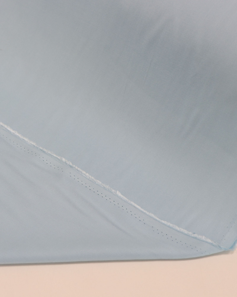 Tecido Viscose Sarjada Azul Claro (0.6m)