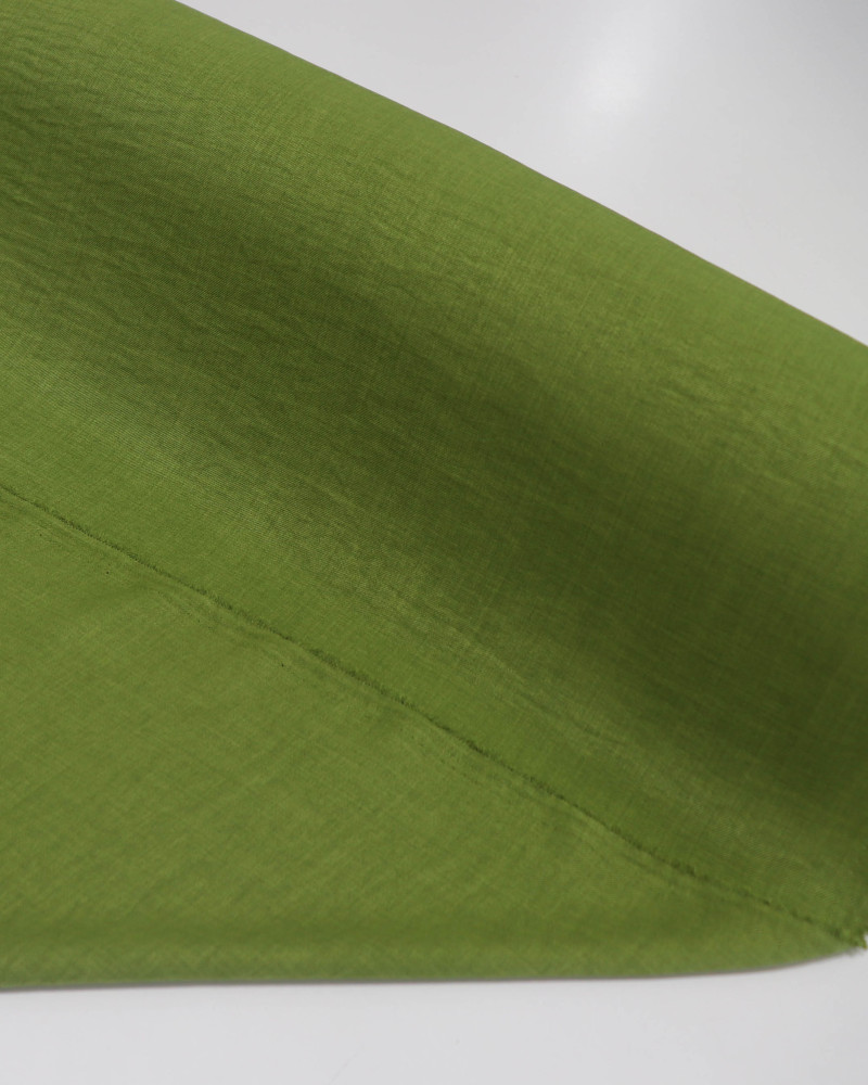 Tecido Crepe Duna Texturizado Verde Oliva