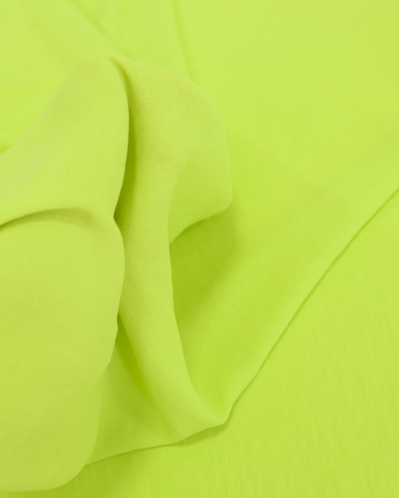 Tecido Crepe Duna Verde Lima
