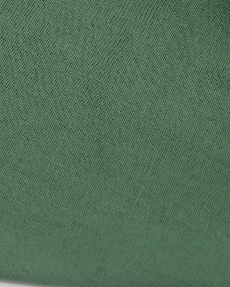 Tecido Linho Misto Rústico Verde Jade (COM DETALHES)