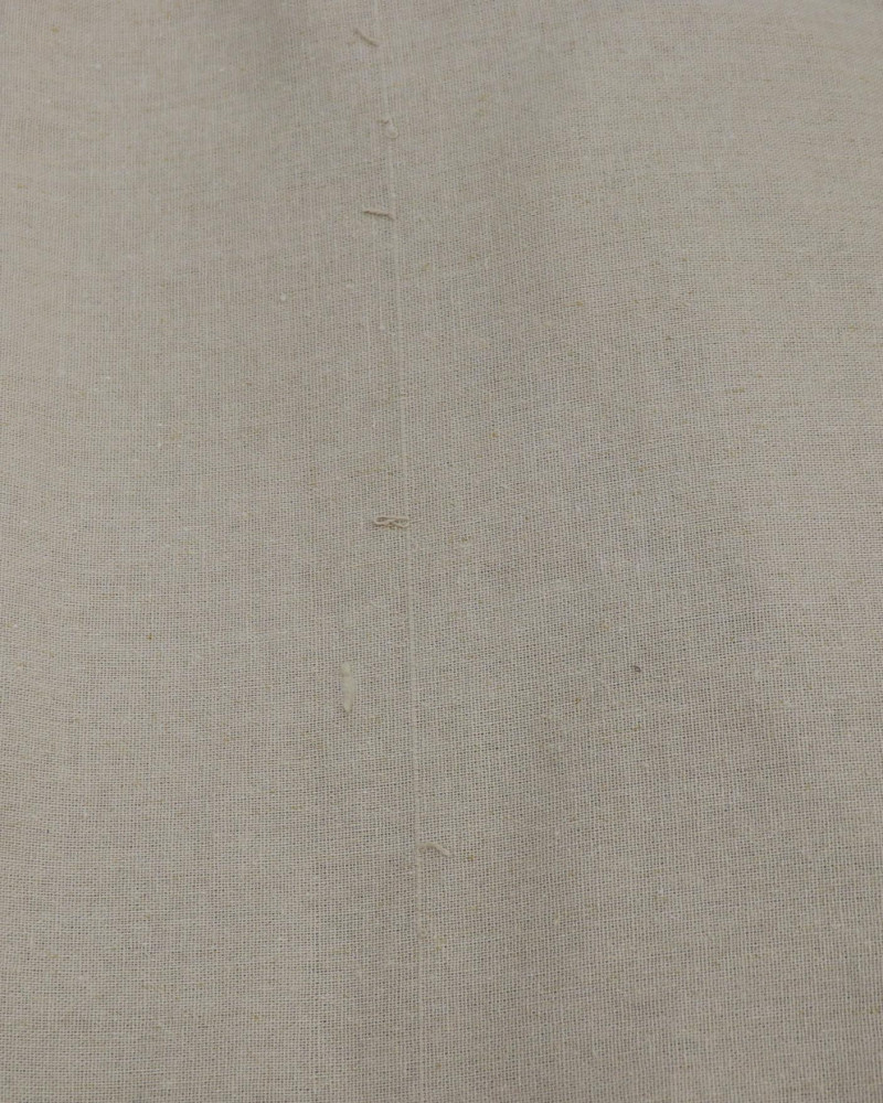 Tecido Linho Misto Rústico Bege (COM DETALHES)