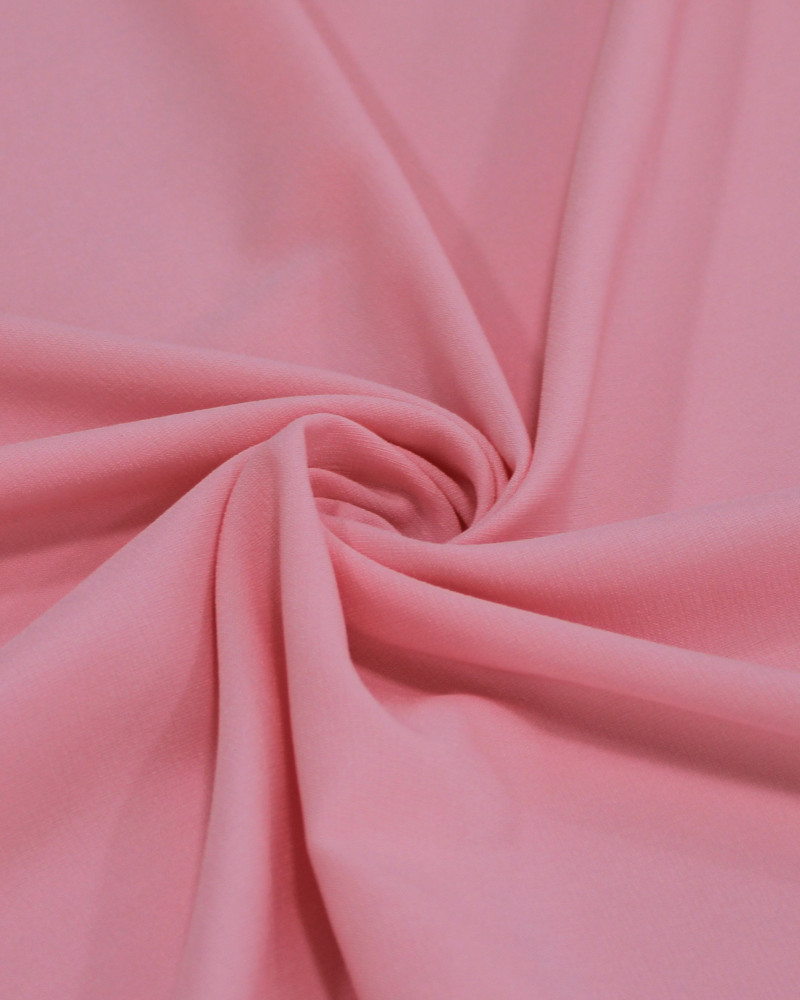 Tecido Crepe Texturizado com Elastano Rosa Claro (1.1m)