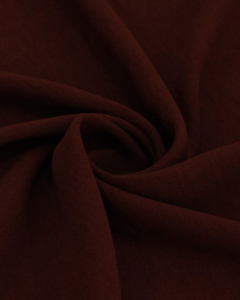 Tecido Crepe Duna Marrom Escuro