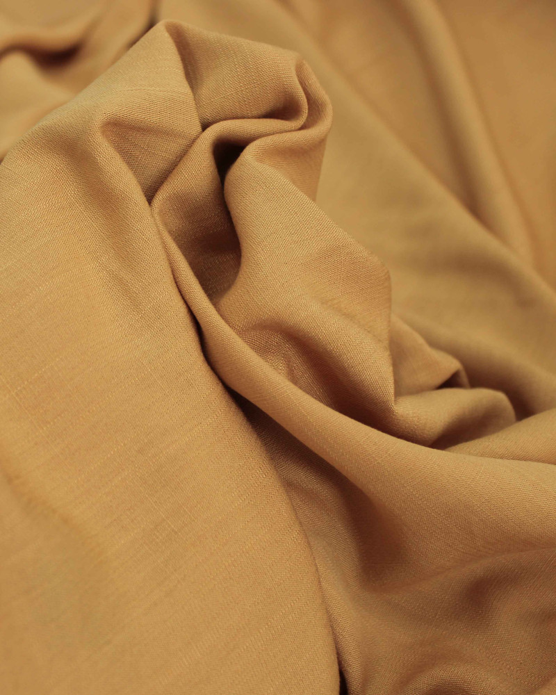 Tecido Viscose Texturizada Palha