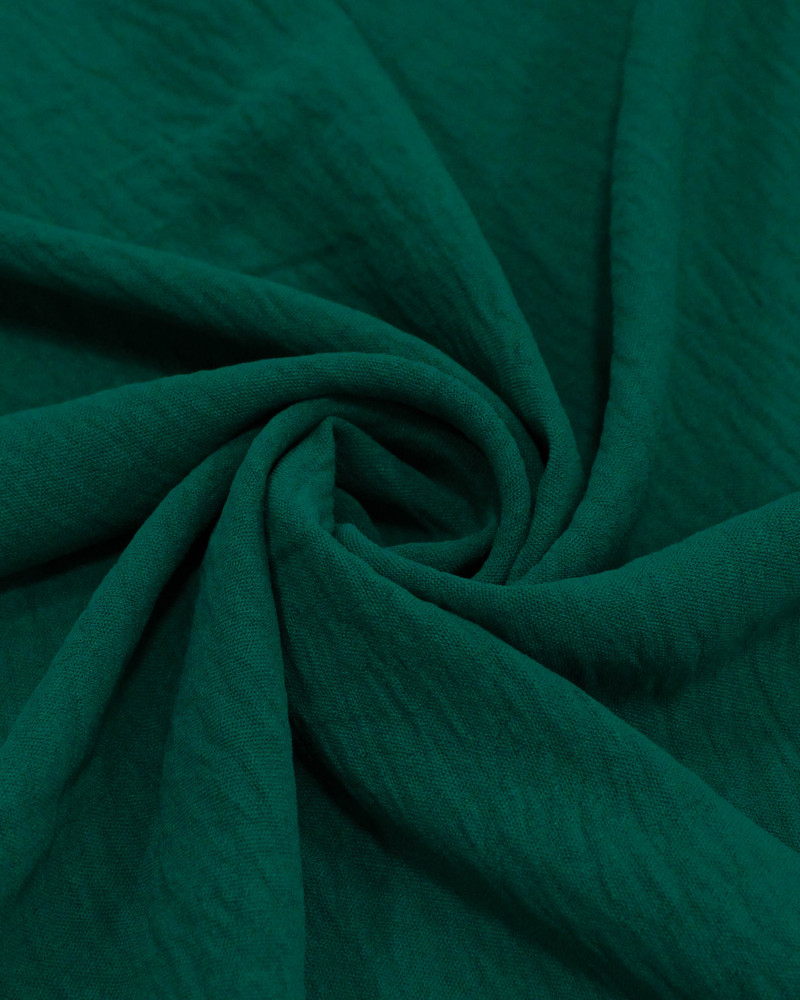 Tecido Crepe Duna Verde Bandeira