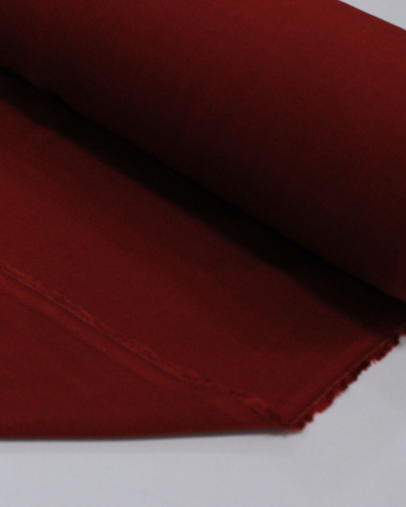 Tecido Viscose Texturizada Vermelho Carmim