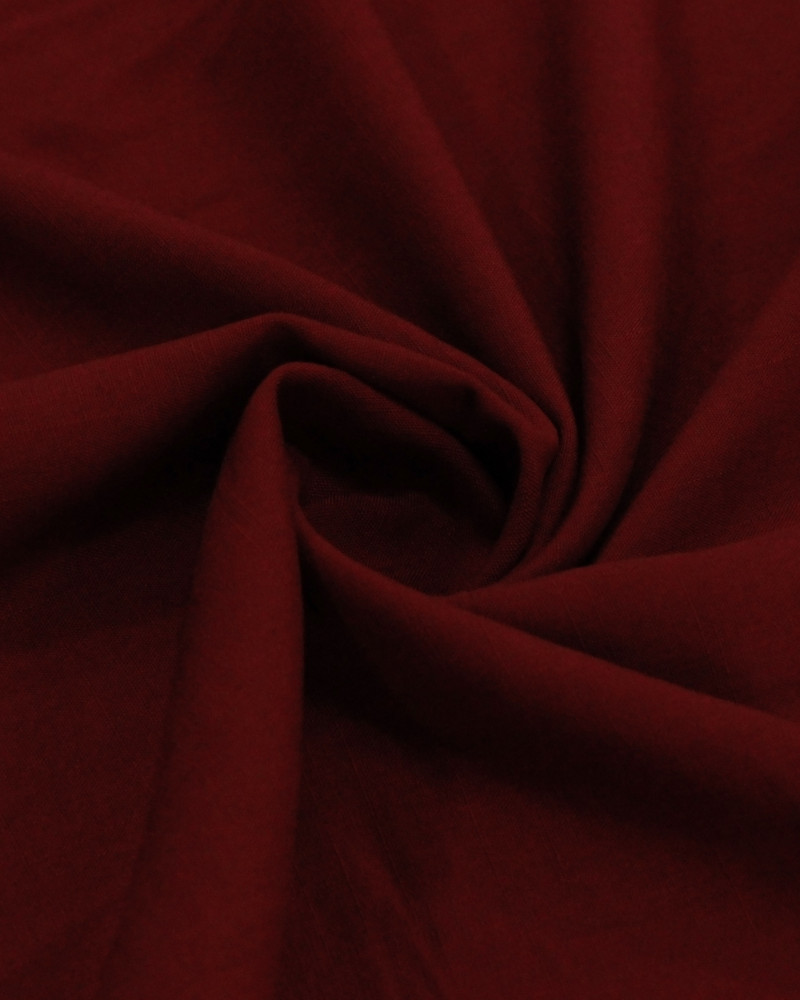Tecido Viscose Texturizada Vermelho Carmim
