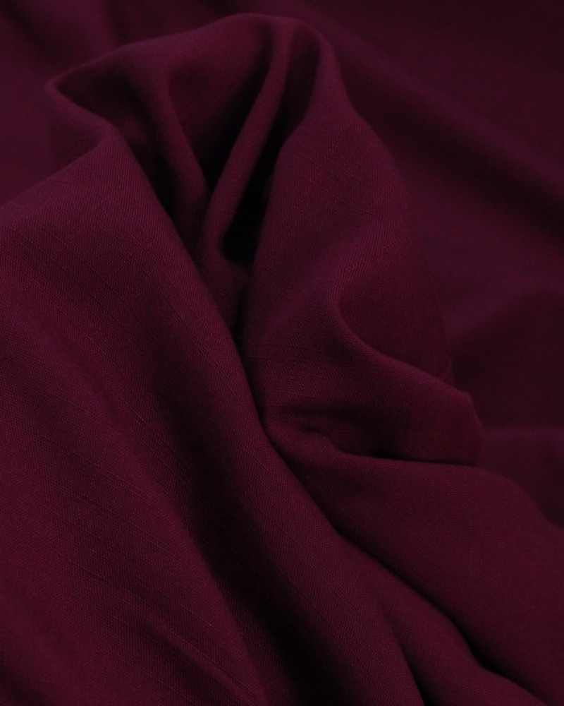 Tecido Viscose Texturizada Marsala