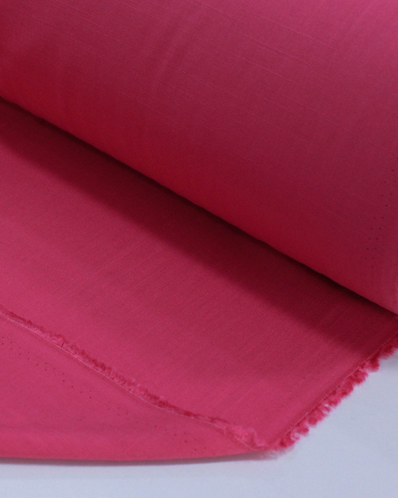 Tecido Viscose Texturizada Rosa Chiclete