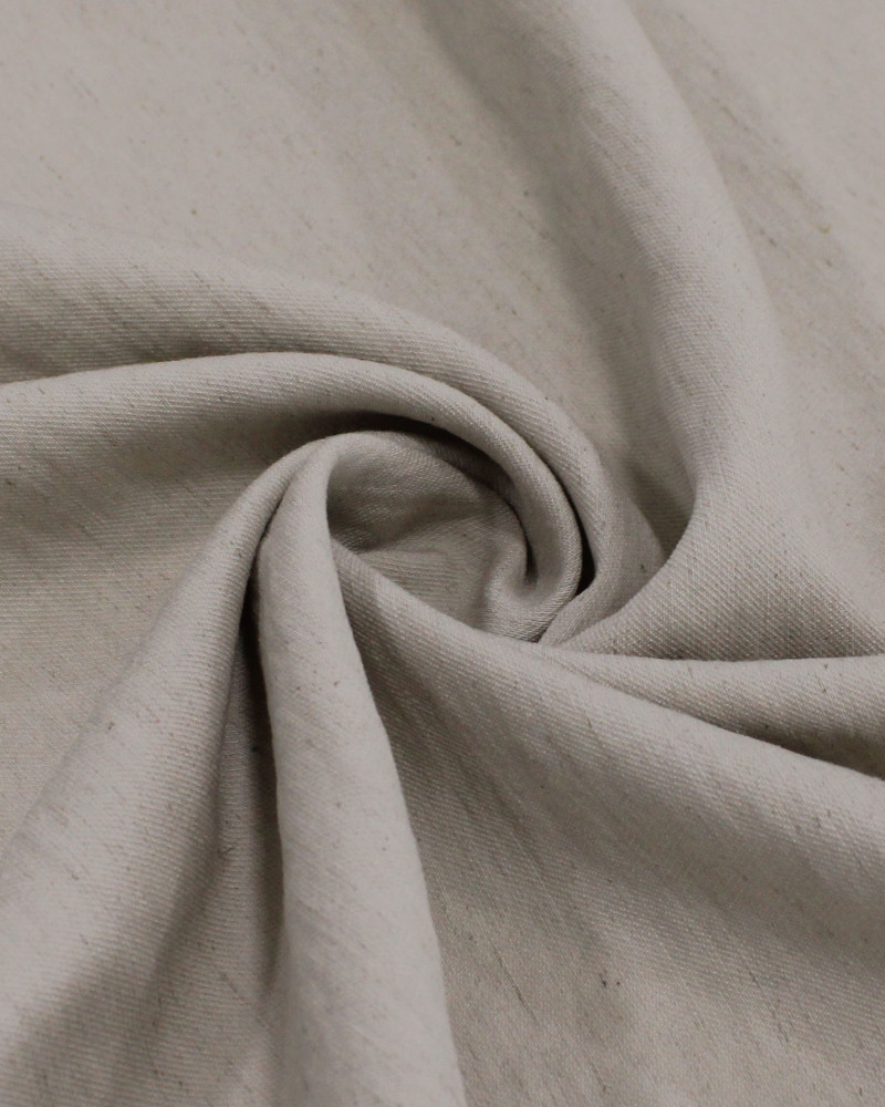 Tecido Alfaiataria de Viscose Cinza Prata Mescla