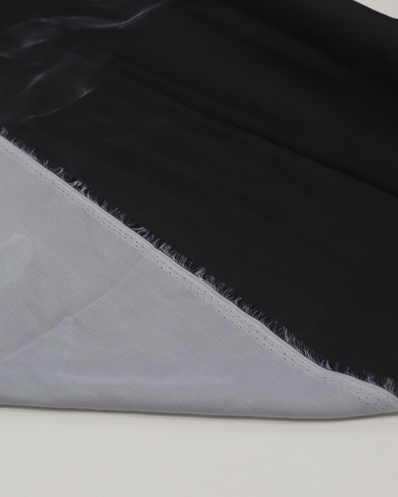 Tecido Crepe Silk Italiano Estampa Lenço Pintura Fumaça Abstrata 