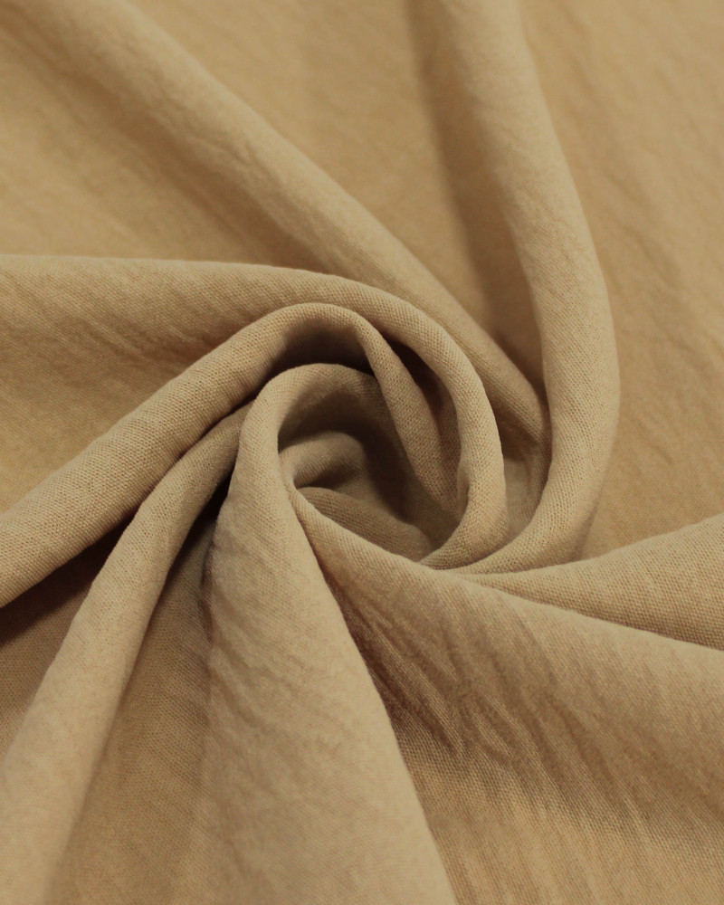 Tecido Crepe Duna Bege Claro