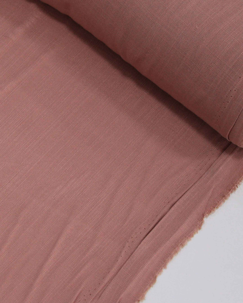 Tecido Viscose Texturizada Rosa Queimado