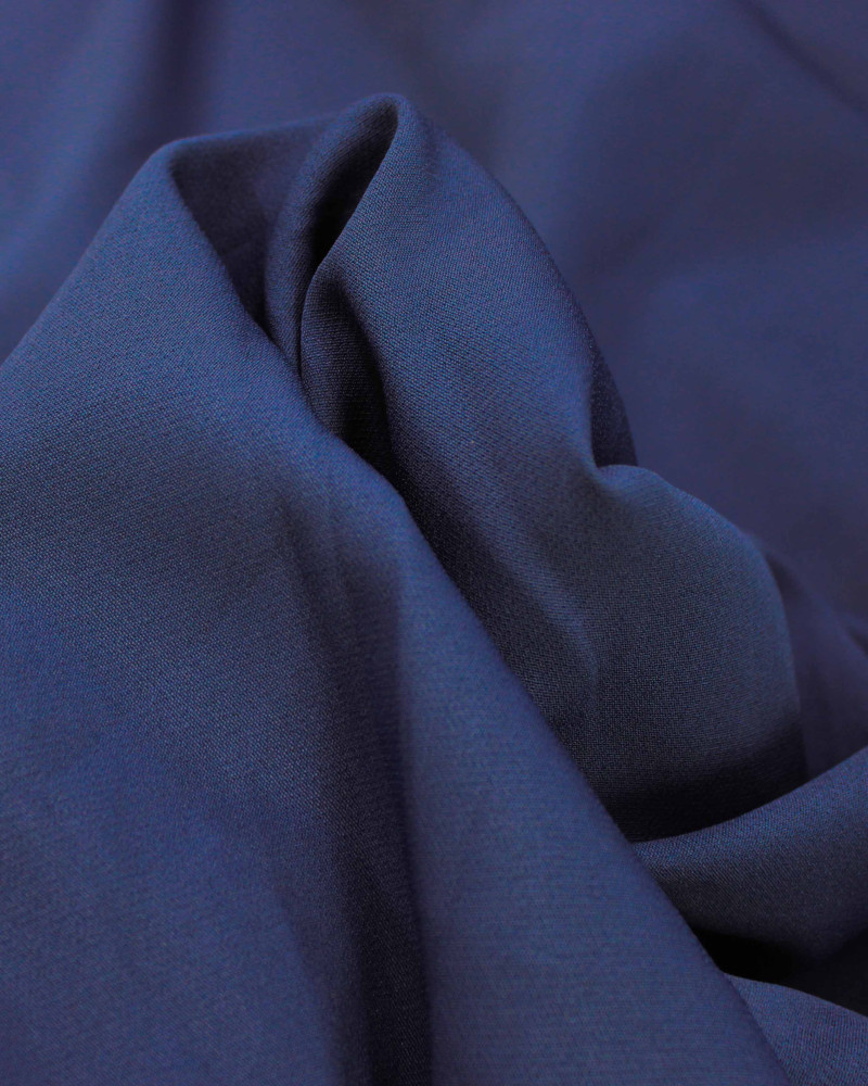 Tecido Alfaiataria Barbie Azul Anoitecer